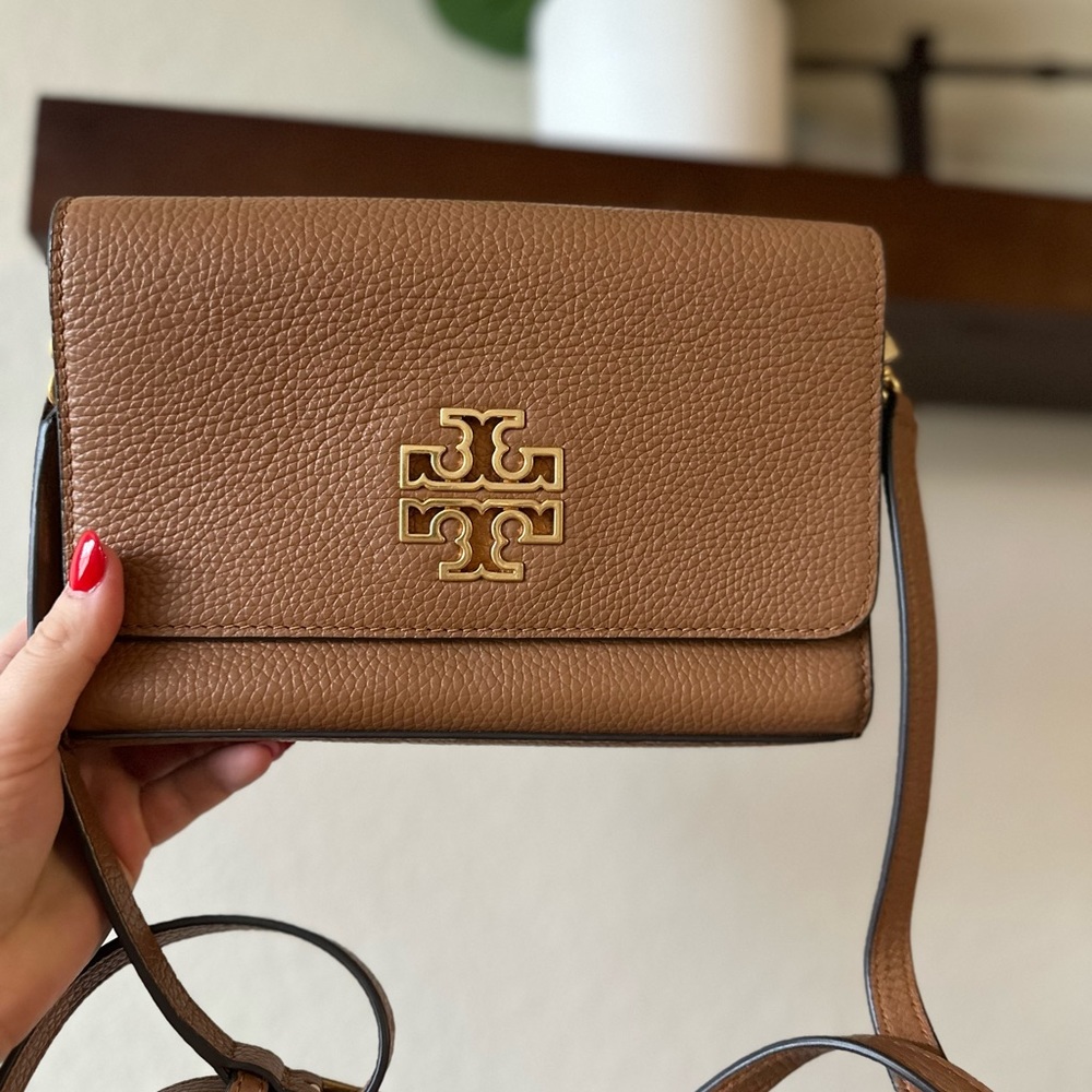 ✨Like New! Tory Burch Britten Combo Crossbody Bag ✨
